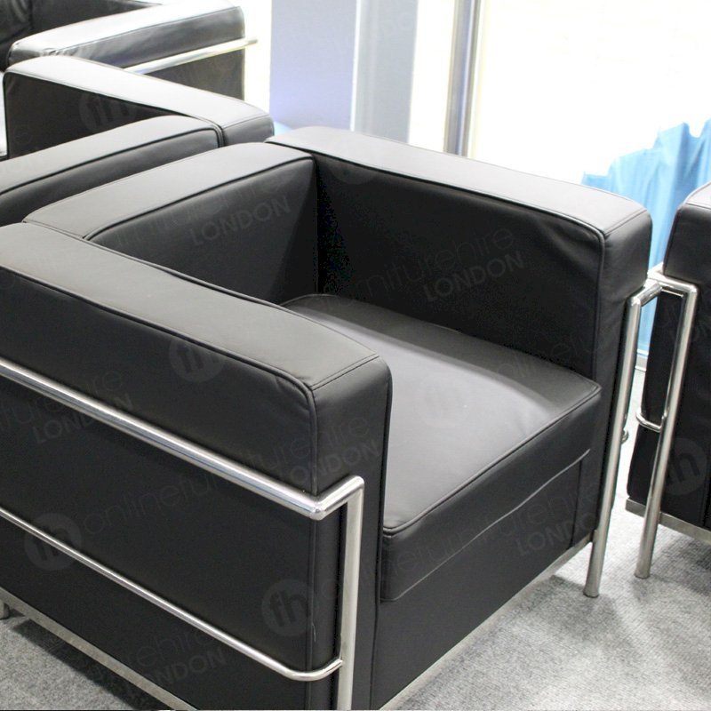 Corbusier Armchair - Black
