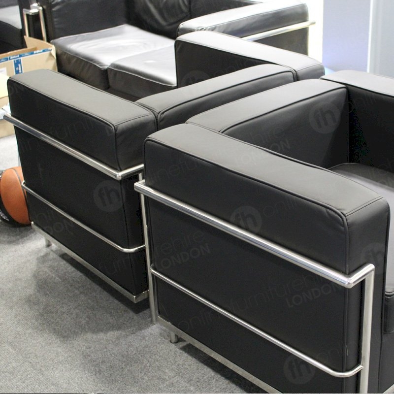 Corbusier Armchair - Black