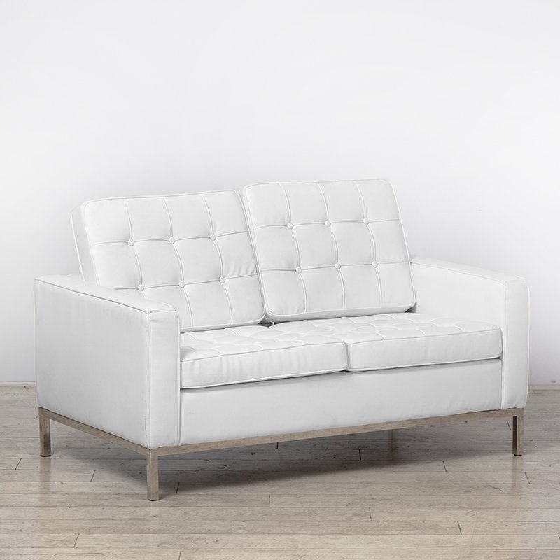 2 Seater Montague Sofa - White