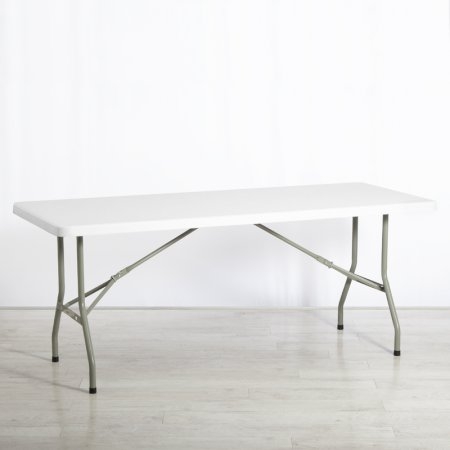 Plastic Rectangular Trestle Table (6ft)