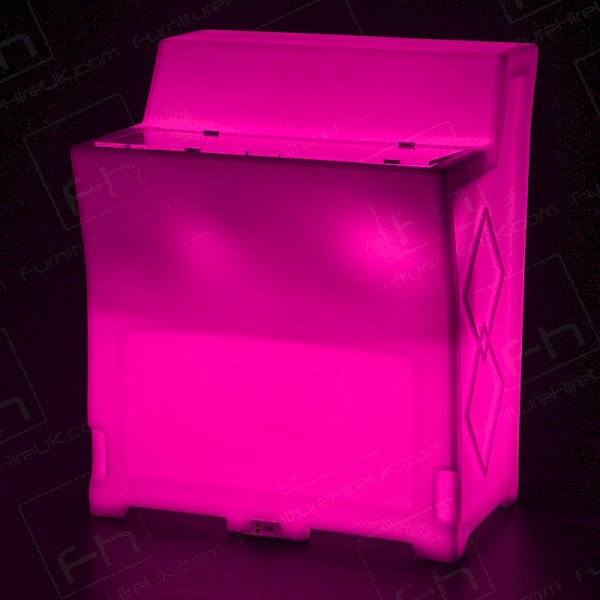 LED Colour-Changing Bar Straight with Ice Chest