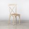 Limewash Cross Back Chair